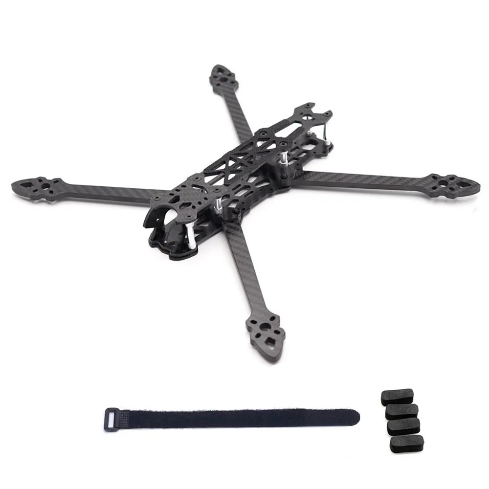 Détail des bras de 5mm du kit cadre drone FPV Mark4 7 pouces 295mm, robustes pour la course freestyle.