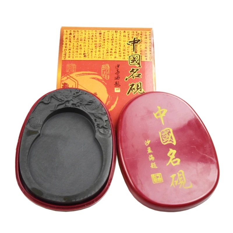 

4-8 Inches Natural Rock Inkstone Chinese Calligraphy Painting Inkstone Traditional Chinese Painting Ink Slab Ink Grinding Plate