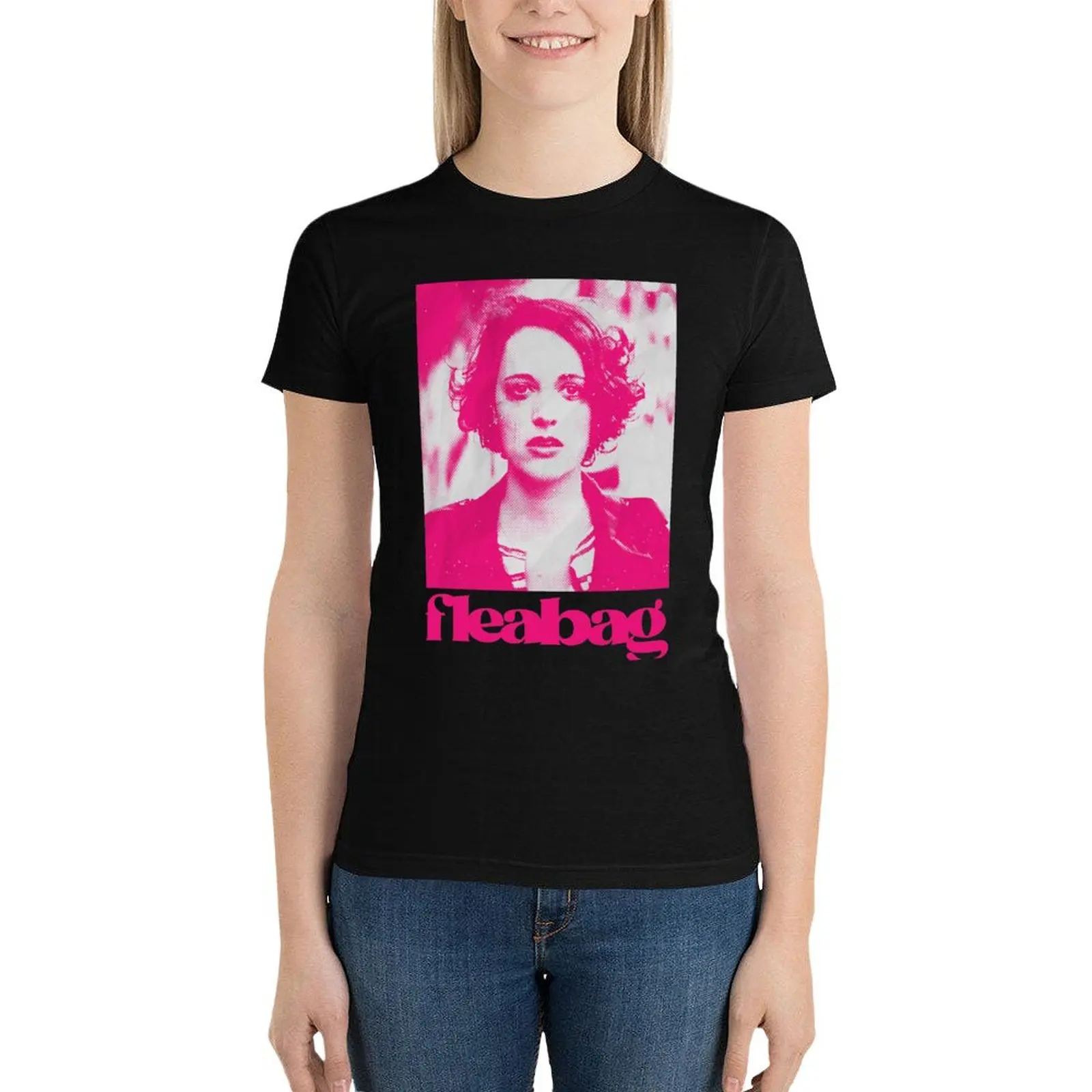 

Футболка fleabag от phoebe waller bridge, графические футболки, забавная женская одежда