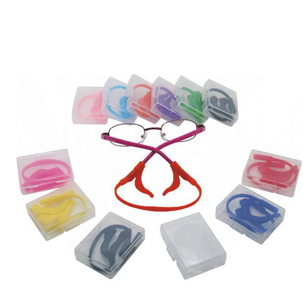 

Ear Support Non-slip Sleeves Sunglasses Leg Covers Ear Hooks Glasses Legs Accessories Elastic Spectacles Earmuffs Anti-drop