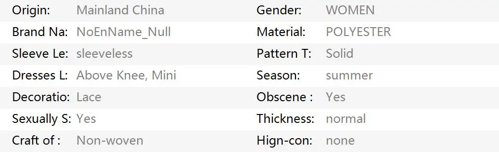 Exotic Apparel Sleeveless Transparent Daily Night Dress Women Nightgowns Sleepwear Pijamas De Mujer Deep V Pijama Mujer Pajamas S3f506bee39a0400a8259f5574c08019bQ