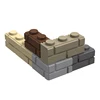 DIY Building Blocks Figures City MOC Thick Wall Bricks Educational Creative Toys for Children Size Compatible with All Brands 3