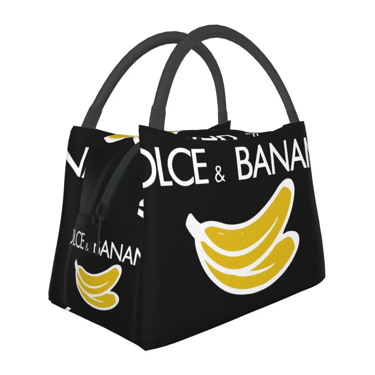 

Dolce And Banana Logo Portable insulation bag for Cooler Thermal Food Office Pinic Container
