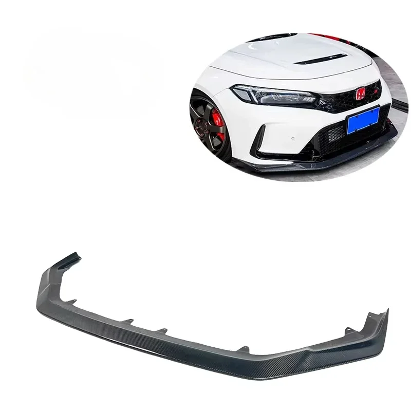 2022+ Type R FL5 Front Lip Carbon Fiber Front Bumper Lip Spoiler VS ...
