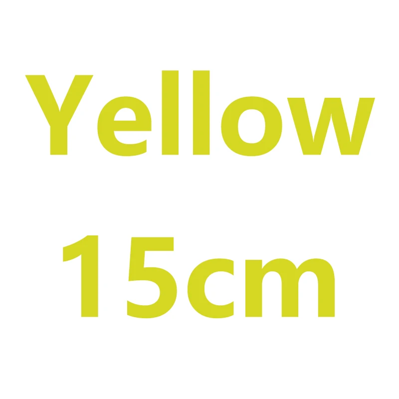 yellow 15cm