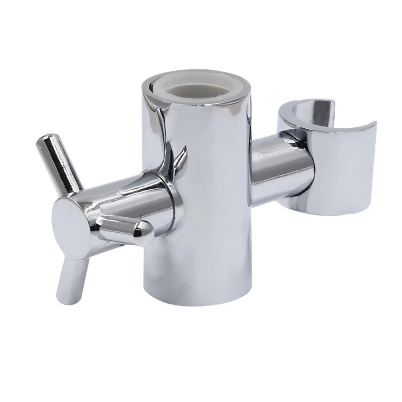 Stainless Steel Shower Bracket Hand Hold Height Angle Adjustable 0.7/0.9 inch High Toughness Sprayer Holder On Bar