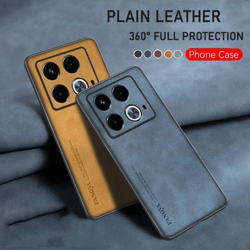 Luxury Leather Anti-Drop & Anti-Slip Protective Case Cover