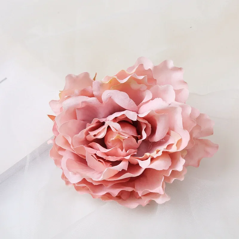 Blumenbrosche 2er Set - Elegante Stoff-Brosche Für Damen In Schwarz & Burgund