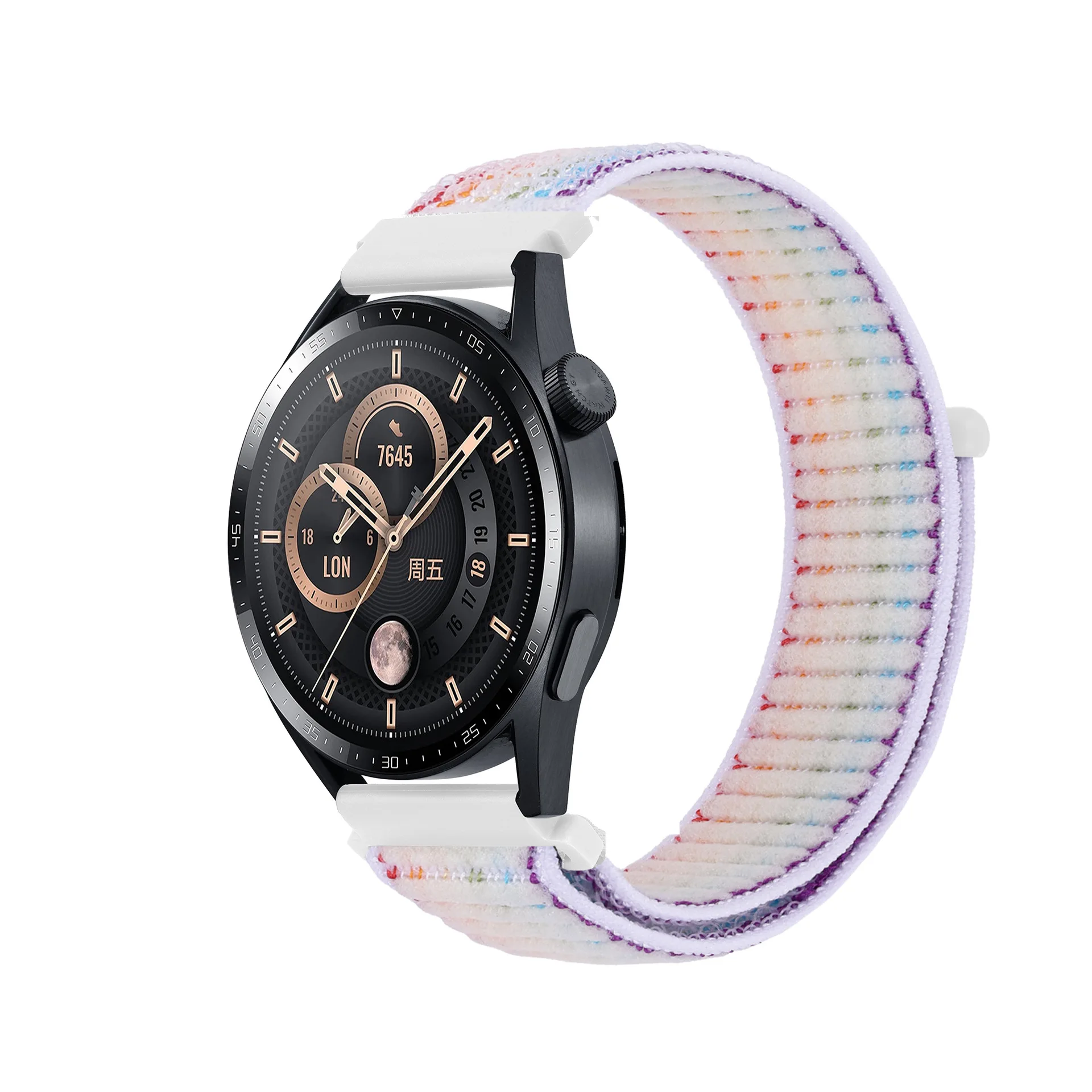 Enhanced Velcro Breathable Unisex Nylon Watch Strap