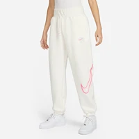 Nike officiel authentique nouveau pantalon de sport en tricot ample taille haute pour femmes FZ6558-133 1