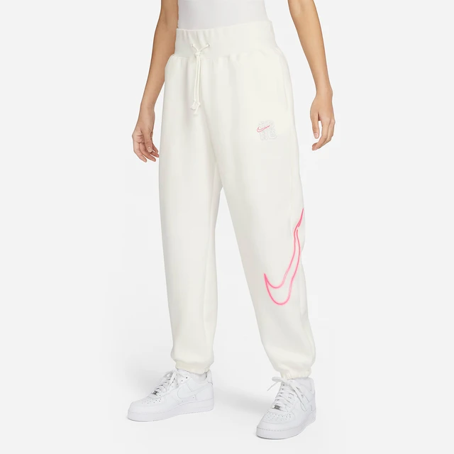 Nike officiel authentique nouveau pantalon de sport en tricot ample taille haute pour femmes FZ6558-133 1