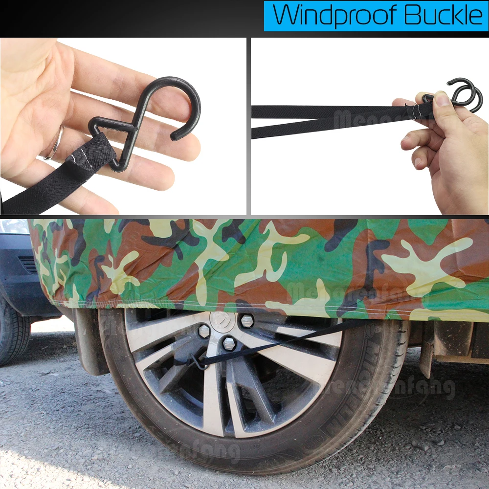 Camouflage Auto Abdeckung Für Ford Mustang Wasserdichte Anti-Uv  Sonnenschutz Schnee Regen Wind Schutz Auto Abdeckung - AliExpress