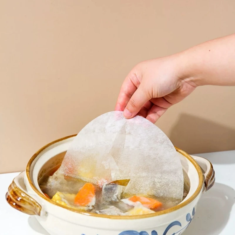GIANXI Oil Absorbing Paper Kitchen Food Soup Filter Paper To Remove Oil Food Grade Absorbing Film Kitchen Accessories