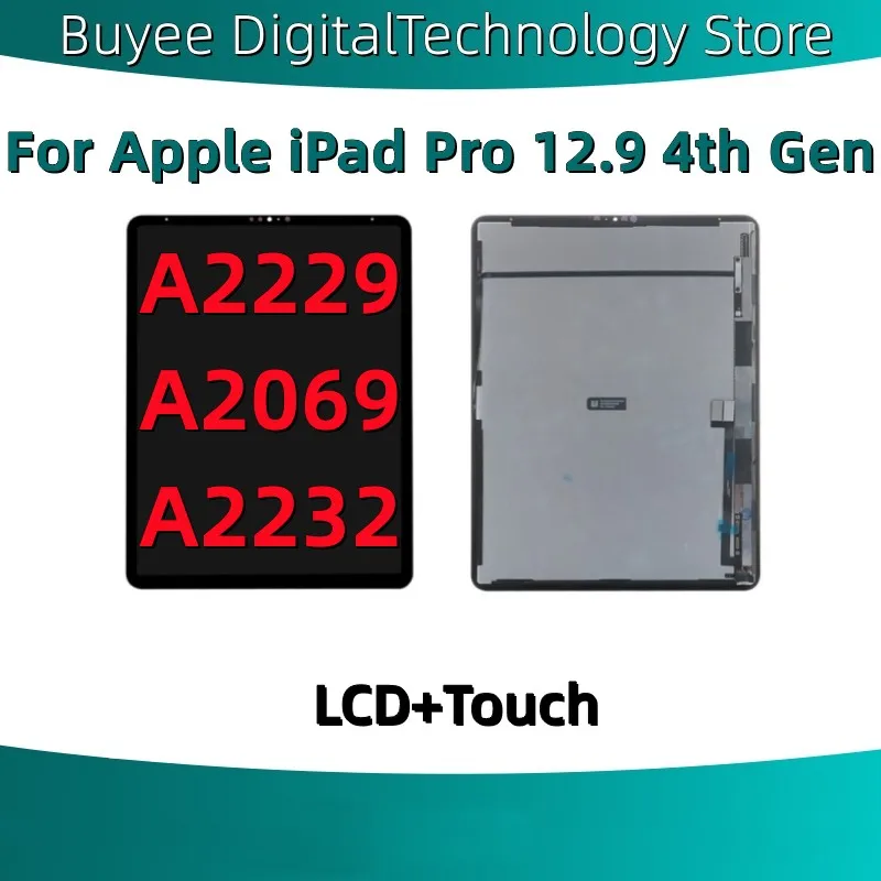 

A2229 A2069 A2232 New For Apple iPad Pro 12.9 4th Gen 2020 A2229 A2069 A2232 LCD Touch Dispaly Screen Assembly Digitizer