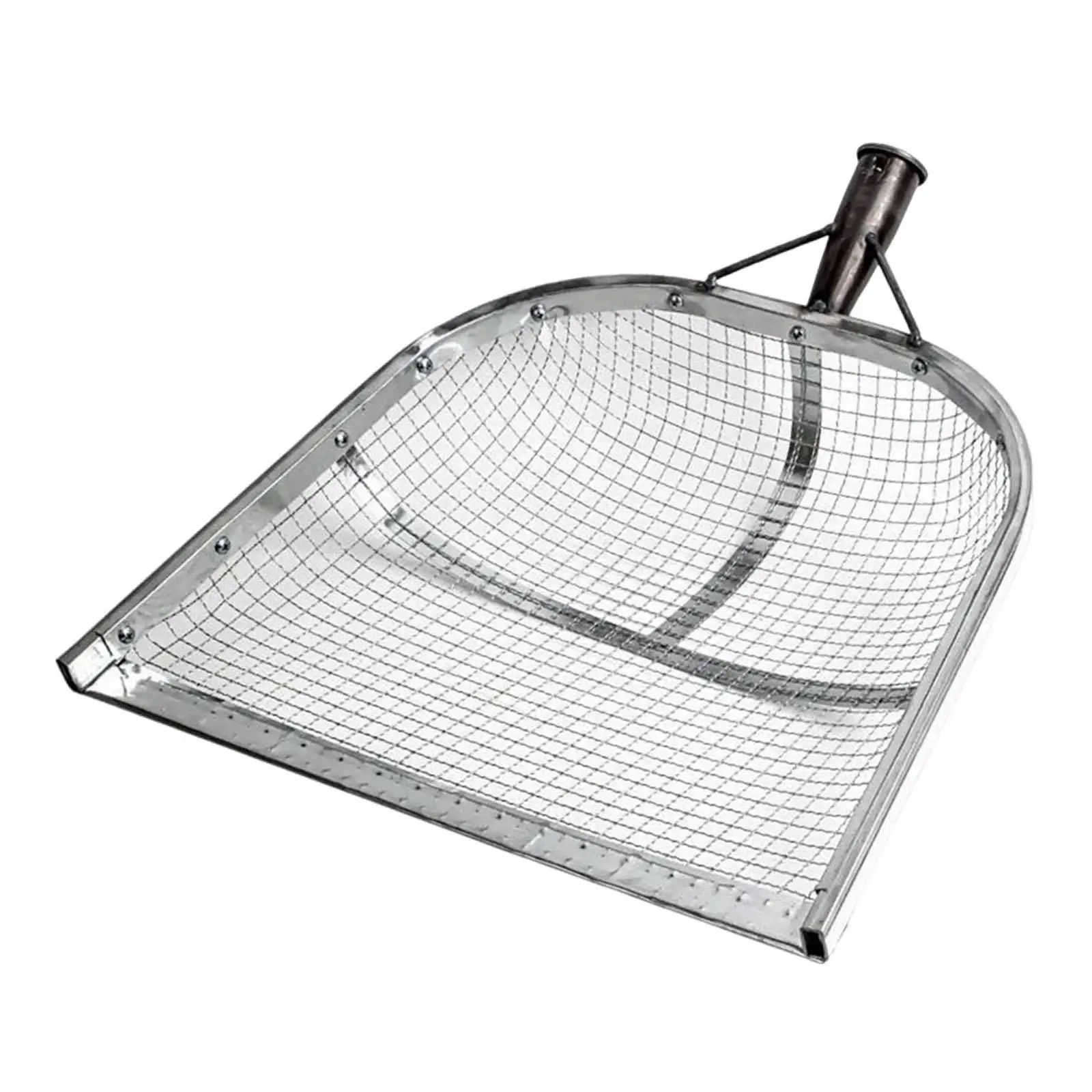 Soil Sifter Agricultural Filter Tool Mesh Filter Sieve Yard Lawn Garden Sieve Soil Shovel for Rocks Gravels Walnuts Dirt Sand Soil Sifter Agricultural Filter Tool Mesh Filter Sieve Yard Lawn Garden Sieve Soil Shovel for Rocks Gravels Walnuts Dirt Sand