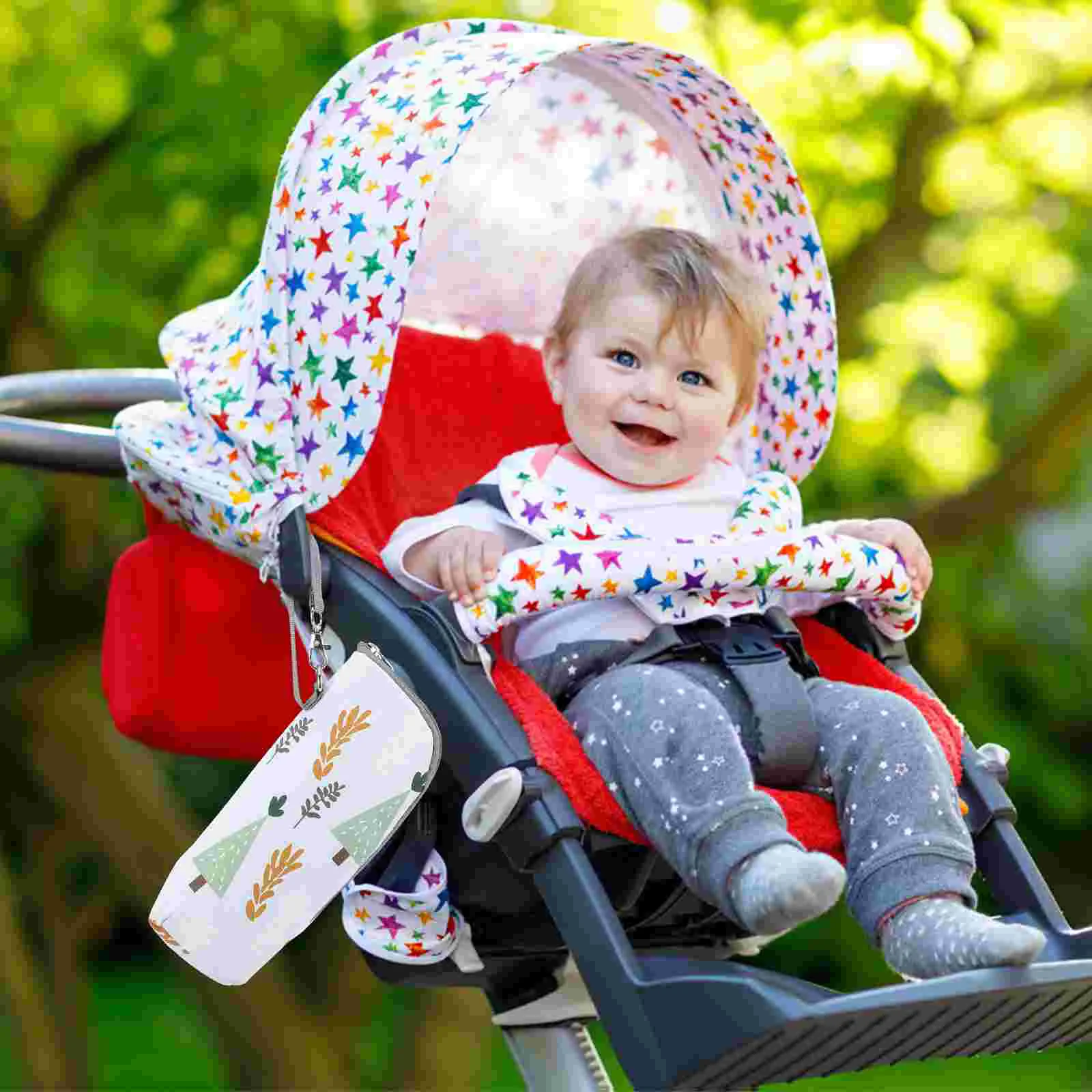 

Bottle Thermal Pouch Baby Stroller Accessories Travel Portable Milk Bag Feeding Bags Insulation