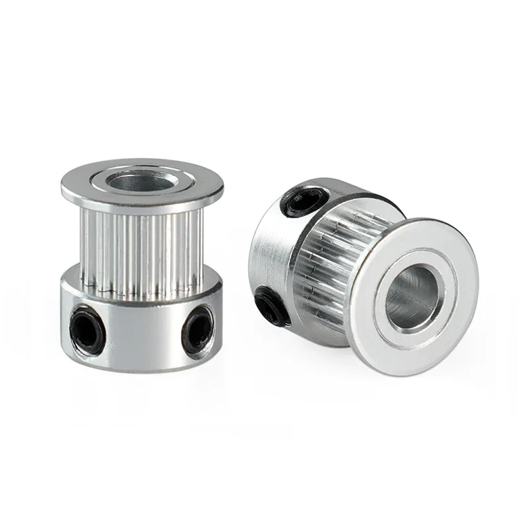 

3D Printer Parts GT2 Timing Pulley 20 teeth Bore 5mm Aluminum fit for GT2 Timing belt Width 6mm 3D Printer