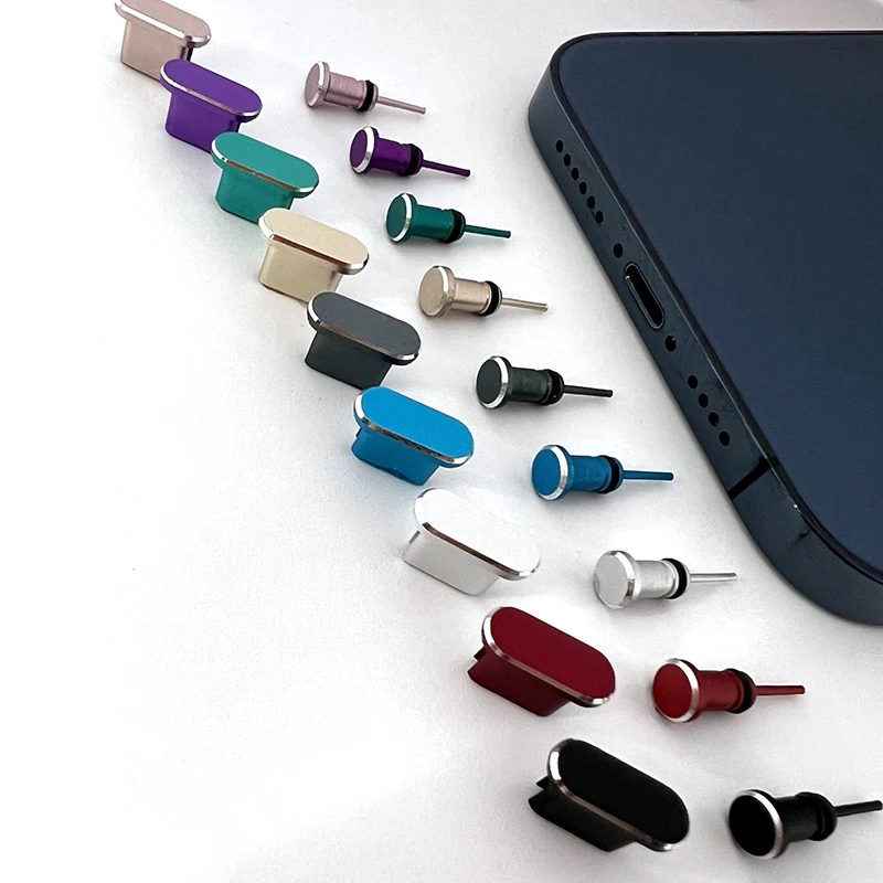 Universal USB-C Dust Plug and Phone Accessory Protector Set