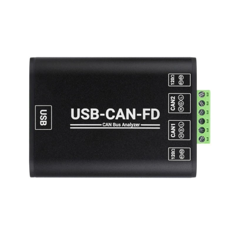

Industrial Grade USB to CAN FD Converter Double Channel Bus Data Analyzer