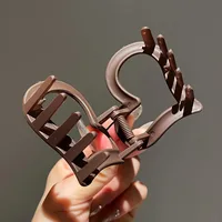 11pcs Women's High-End Frosted Shark Clip Set Back Head Hair Accessories Elegant Hairdressing Headwear 5