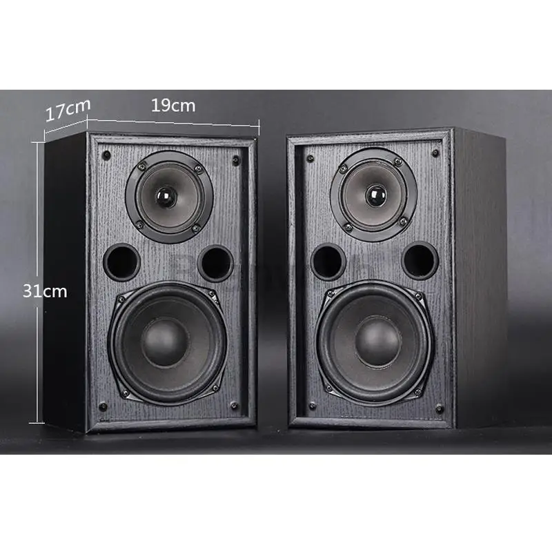 100W High Power 5 Inch Home Speaker Passive Fever Audio Subwoofer K Song Wall Hanging Surround Audio Desktop Front Speaker