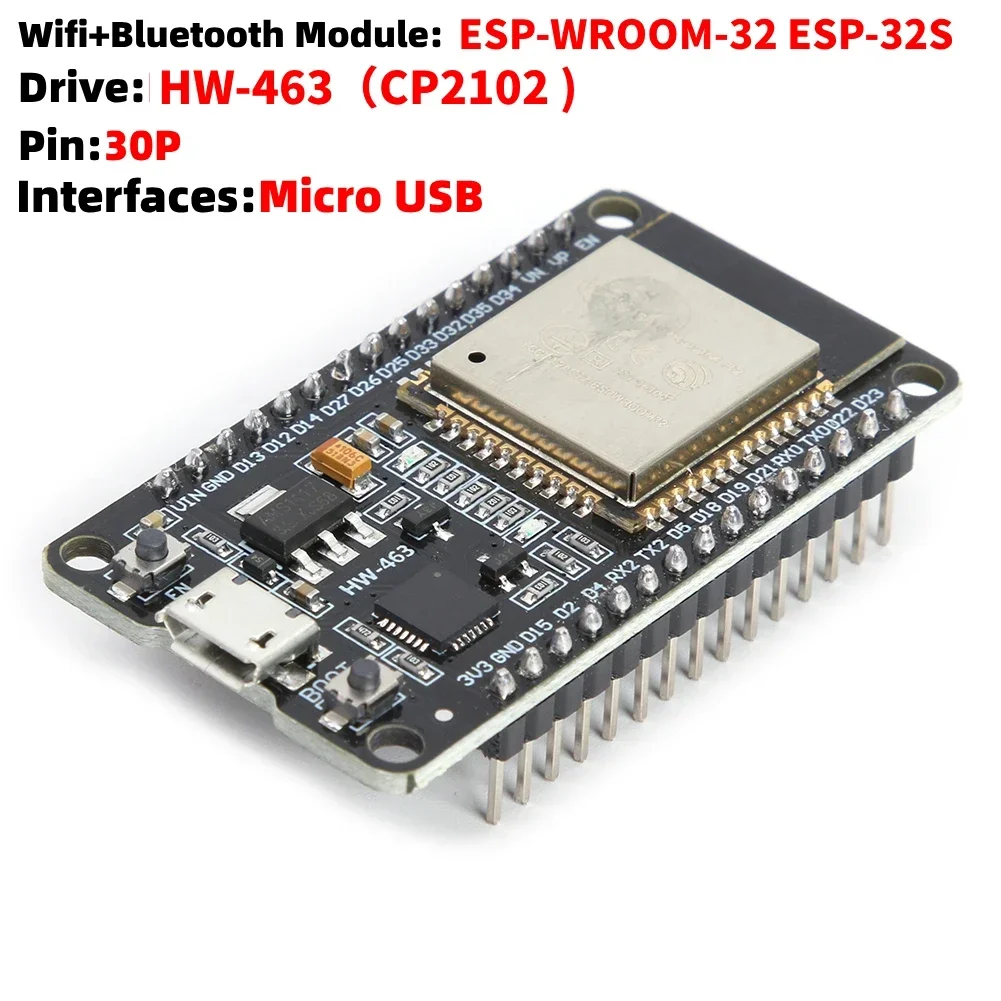 ตัวเลือกสินค้า บอร์ดพัฒนา NodeMCU-32S โมดูลไร้สาย บลูทูธ 32S