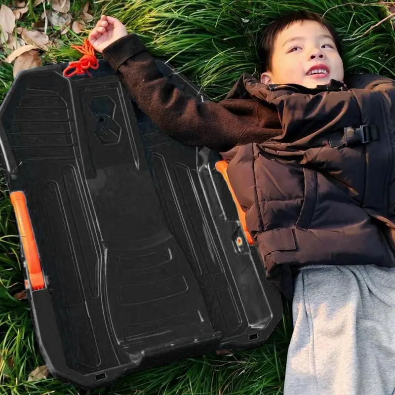 Snow Sled For Kids Sand Sleds For Dunes Beach Sled Snow Slider Toboggan Sand With Pull Rope Kids