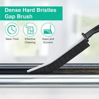 1-10Pcs Durable Grout Gap Cleaning Brush For Kitchen Toilet Tile Joints Dead Angle Hard Shower Floor Line Bristle Cleaner Brush 2