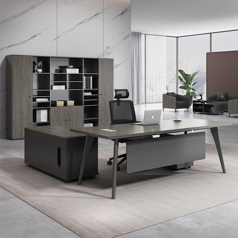 

Free Shipping Storage Office Desk Beauty Kawaii Coffee Nordic Office Desk Secretary Executive Muebles Oficina School Furniture