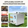 Mvckyi 14L Commercial Pasteurization Machine Fresh Milk Heat Sterilization Machine Fully Automatic Milk Sterilization Machine 2