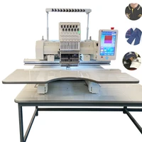 LEWANJOY Single Head Embroidery Machine | 9/12/15 Color High-Speed Multi-Function for Caps, T-Shirts & Garments