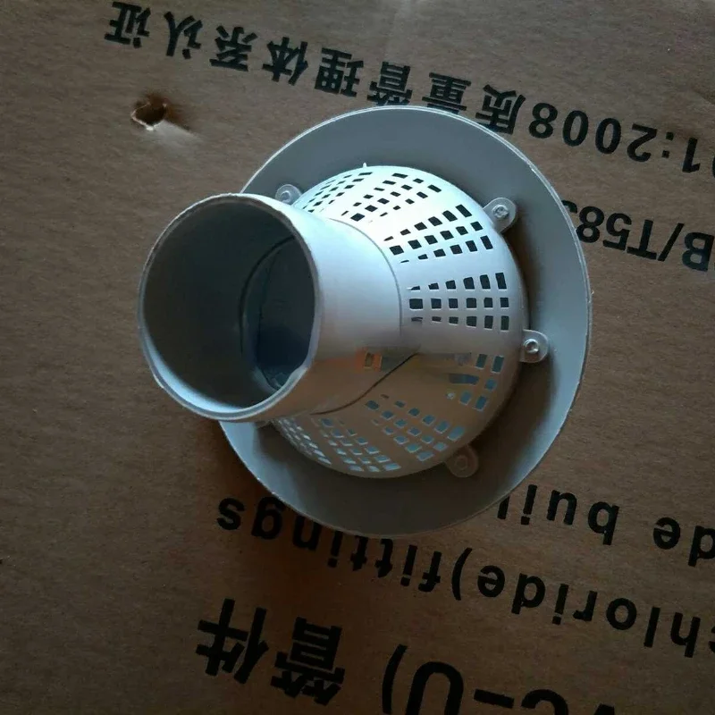 Bird-proof, insect-proof and rain-proof hat 50 75 110 160 multipurpose roof plastic PVC ventilation hat roof ventilation