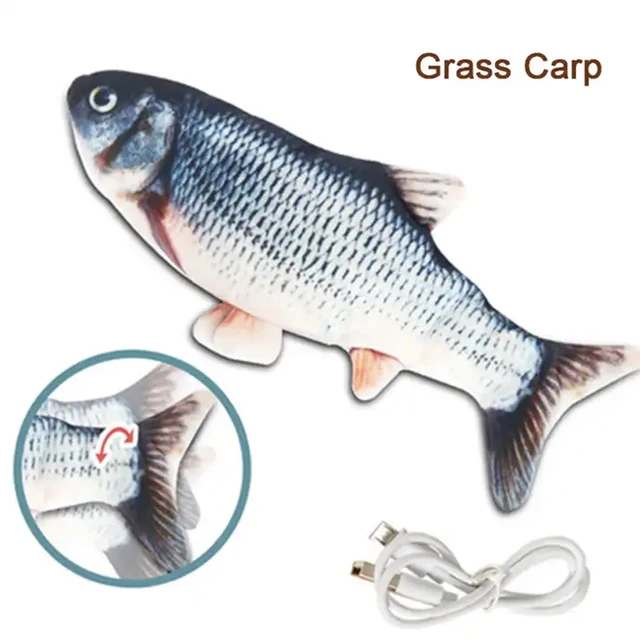 USB Rechargeable Plush Fish Toy 1