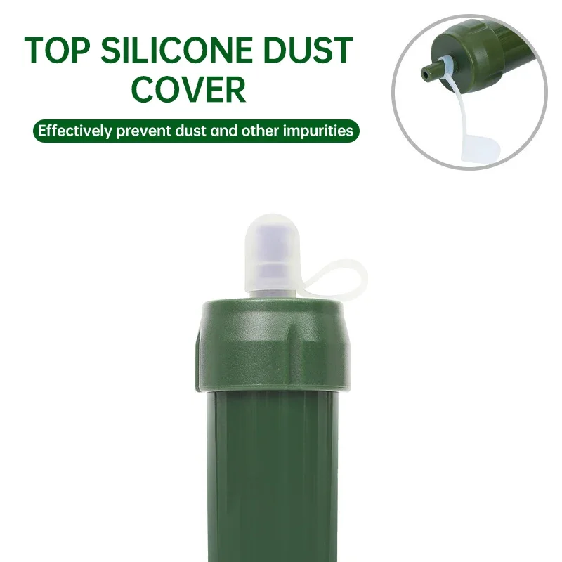 Portable Camping Water Purifier with Carbon Fiber Filter 4