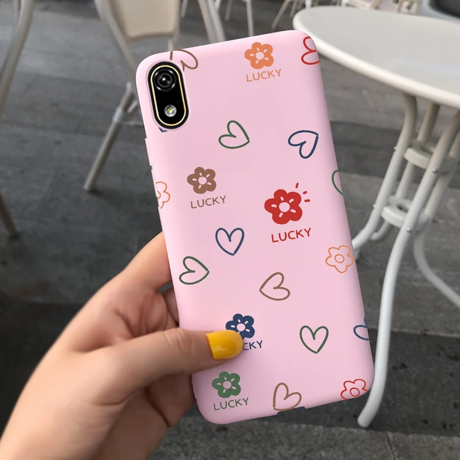 Stylish Painted Silicone Soft TPU Phone Case - Protective Back Cover Bumper