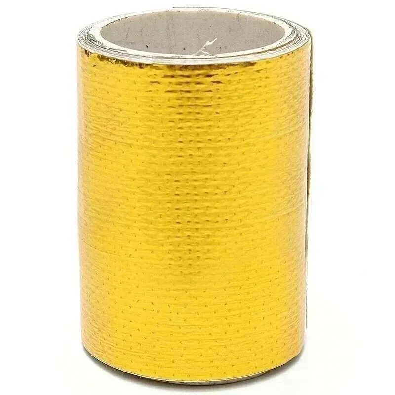 Heat Shield Tape Air Intake Heat Insulation Wrap Reflective Barrier Self Adhesive 120 X 5cm,heat insulation mat