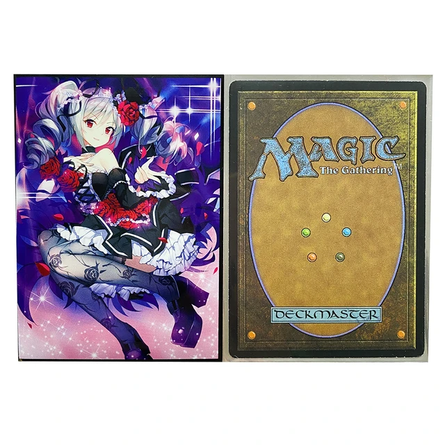 60PCS/LOTBAG Anime TCG Card Sleeves 66x91mm Game Cards Protector High End  Perfect size for Card