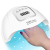 Nail Dryer Machine Professional Manicure Lamp UV ELD High Power Nail Light With Auto Sensor Smart Nail Salon Equipment Tools 1