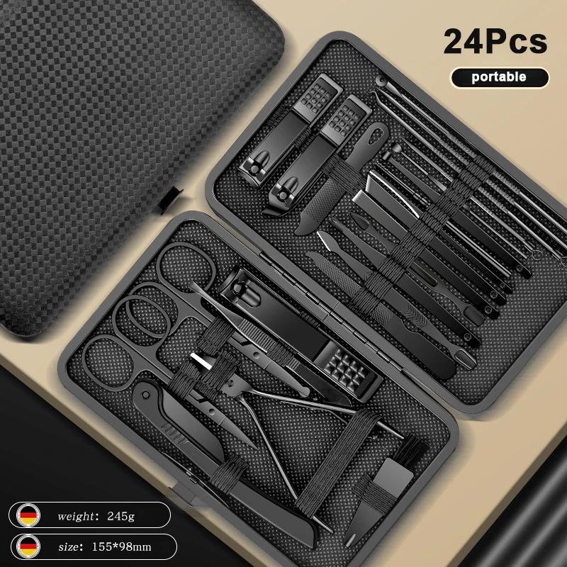 All Black 24pcs