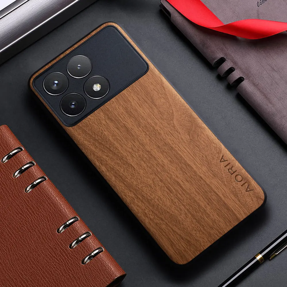 Bamboo Wood Pattern Leather Phone Case - Premium Protection with Stylish Design