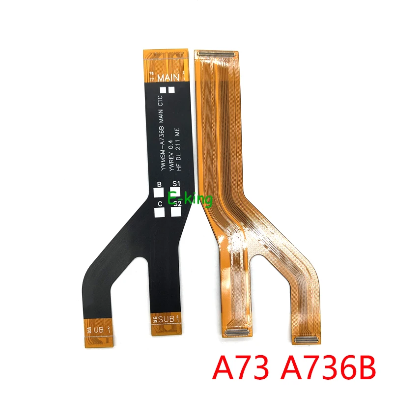 10PCS Mainboard Flex For Samsung A15 A25 A33 A35 A53 A55 A73 A24