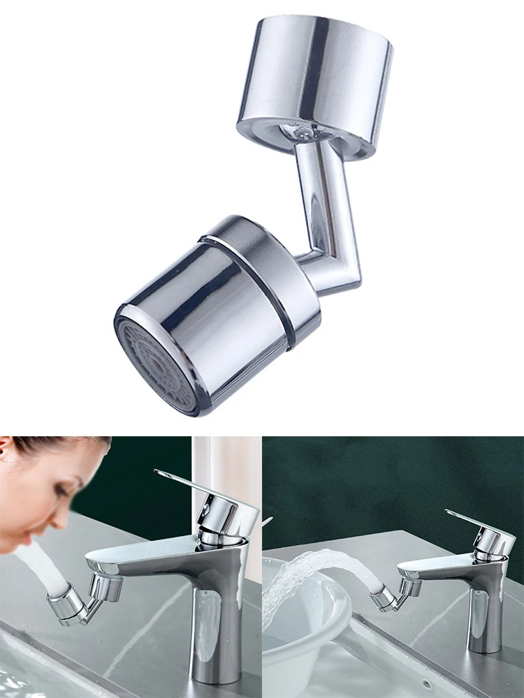 Splash Filter Faucet Kitchen Water Faucet Aerator Flexible 720 Degree Rotate Faucet Diffuser Water Saving Nozzle Sprayer Acces