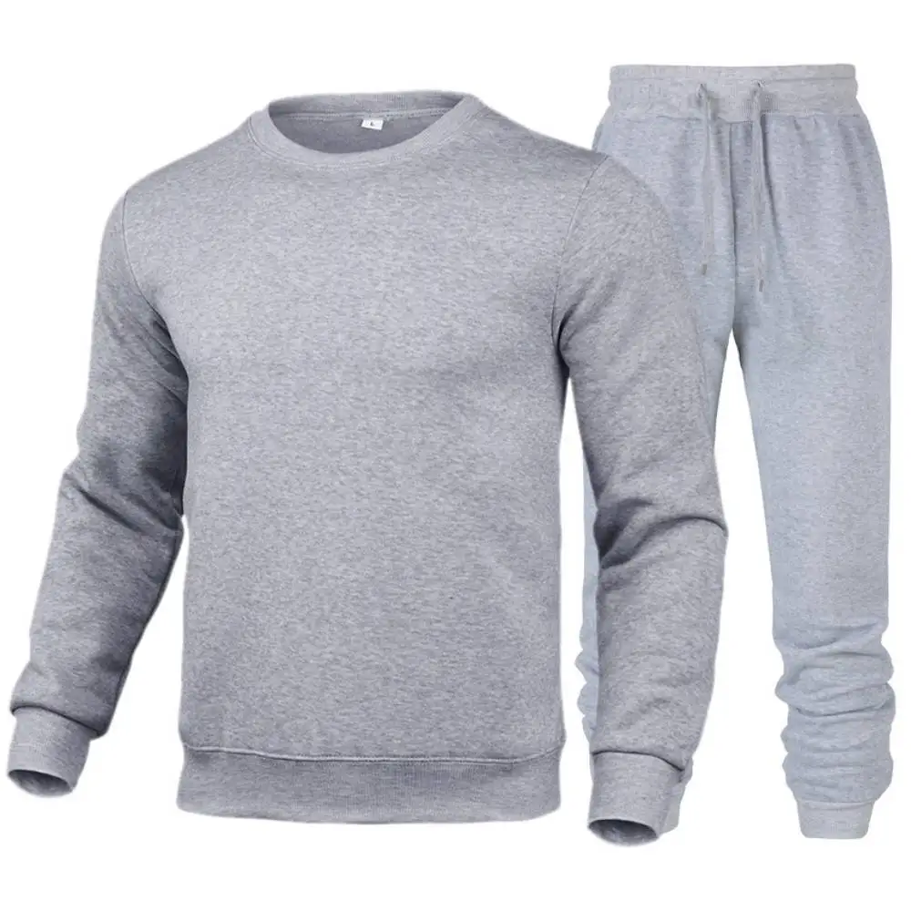 Male Tracksuits Running Fitness Coat Suits Pullover Jersey Sweatpants Outerwear Jumbo Size Men Sportwear Pants 2 Piece Sets