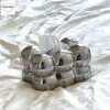Marshmallow Ceramic Tissue Box Case,Cute Ball Shape Korean Style Tissue Box Cover Holder Boxes Storage Living Room Home Decor 5