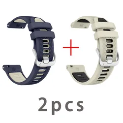 Versatile Watch Band with Official Buckle Strap - 18, 20, 22mm Sizes Available - 20mm Universal (2pcs - B)