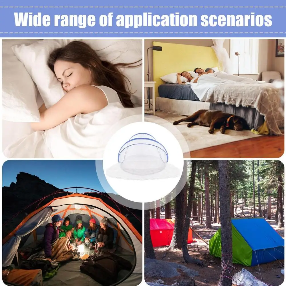 Description Picture 2 of itemOutdoor Camping Mosquito Net Travel Portable Mosquito Insect Proof Tent Indoor Bedroom Sleeping Mosquito Net