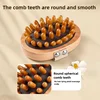 Body Anti Cellulite Brush Soothing Wooden Essential Oil Spa Air Cushion Massage Hair Comb Scalp Massage Brush Body Massager 4