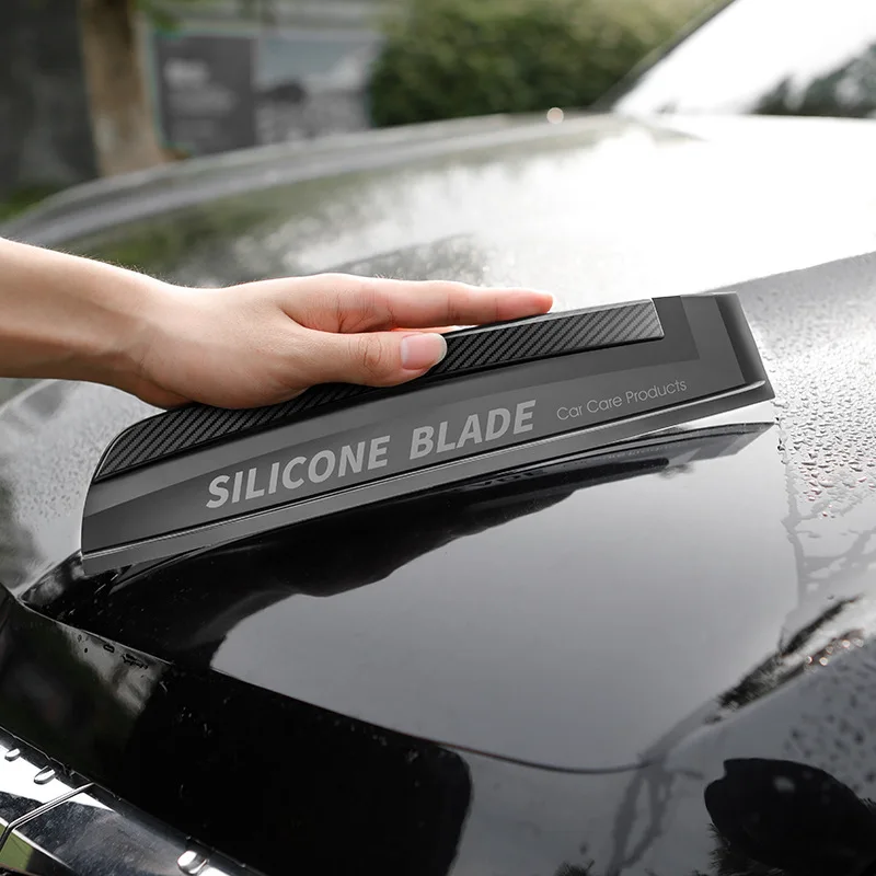 Window Scraper Non-Scratch Soft Silicone Handy Squeegee Car Wrap Tools Window Wiper Drying Blade Clean Scraping Film Scraper Tools Accessories window wiper window scraper tool window scraper window tinting squeegee vinyl squeegee silicone squeegee car film scraper car vinyl scraper silicone scraper automotive film tools window tint squeegee car wrapping tools