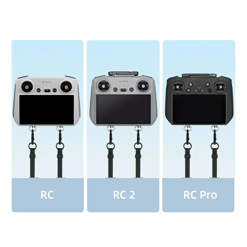 Support téléphone pour radiocommande DJI RC/RC2/RC Pro ouvert, montrant le logement pour smartphone.