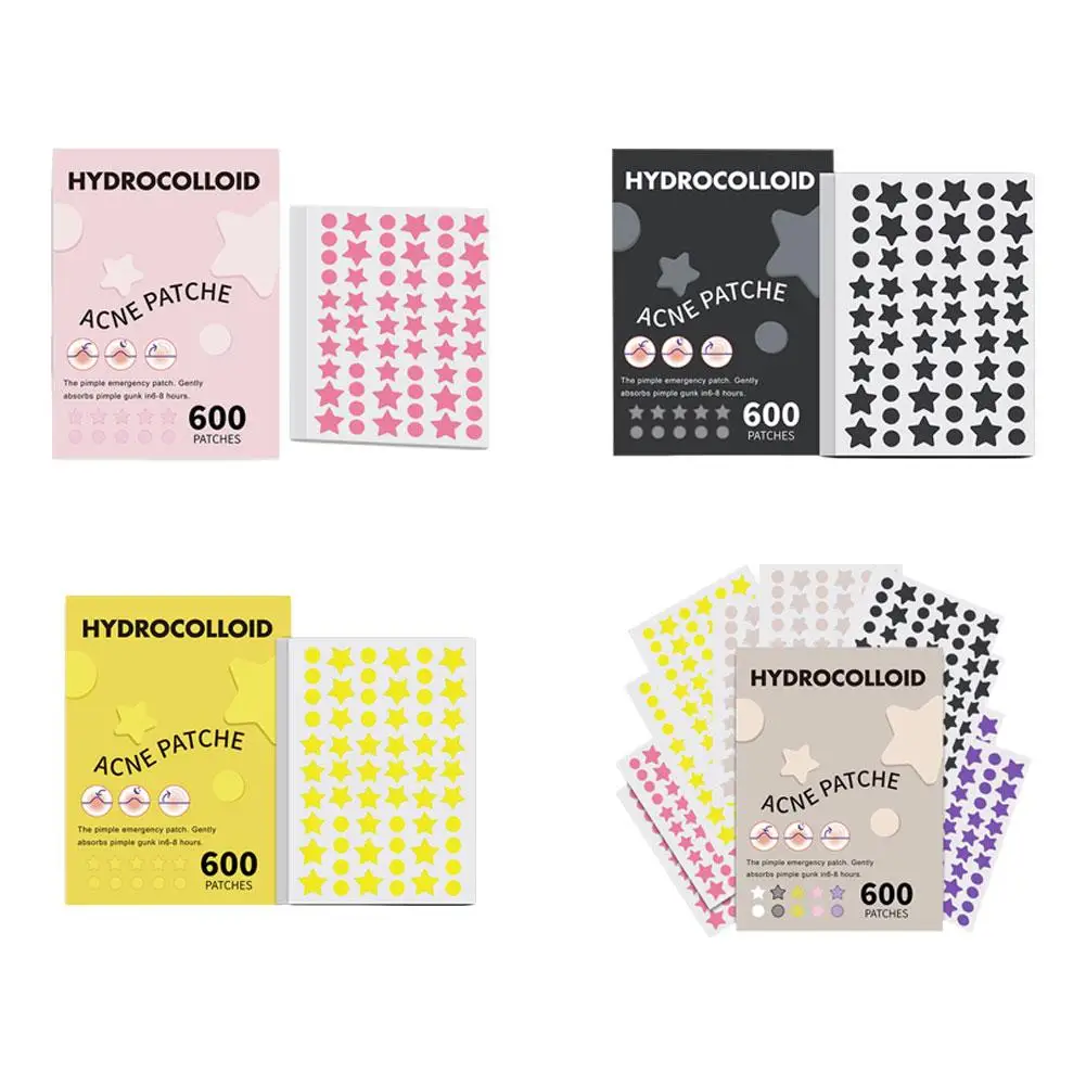 Counts Cute Colorful Butterfly Pimple Patches Acne Treatment Stickers Invisible Acne Cover Face Spot Pimple Patch Skin Care